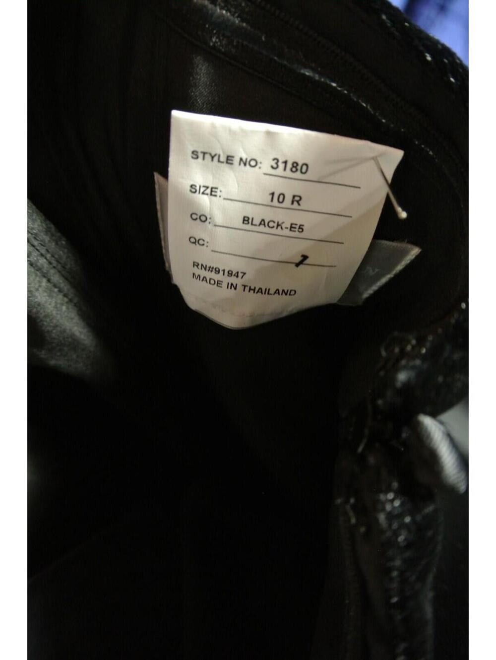 New, Dessy Collection Strapless Mixed Media Gown in Black Sz 10 #LD0247 - Picture 10 of 10